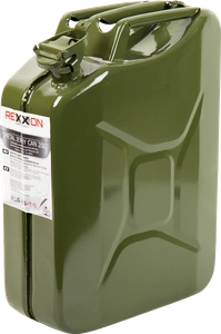 REXXON 20L METAL CANISTER BLASZYNY TANK BUBBLE FUEL CONTAINER GASOLINE LIQUIDS CARNISTER STEEL SHEET WITH APPROVAL