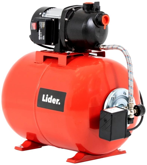 LIDER FH1250 HYDROFORUMOVÉ ČERPADLO S 50 L ZAHRADNÍM HYDROFOREM PRO ZÁSOBOVÁNÍ VODOU 1200W 4600 l/h