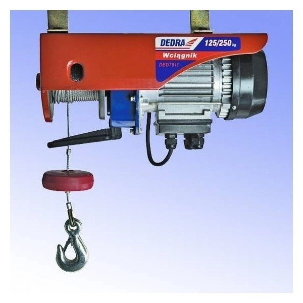 DEDRA DED7911 ELECTRIC CABLE TIGHTENER 250kG EWIMAX OFFICIAL DISTRIBUTOR - AUTHORIZED DEALER DEDRA