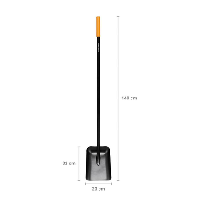Szufla metalowa FISKARS Solid 1066720 łopata ogrodowa budowlana z rączką I