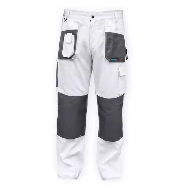 DEDRA PROTECTIVE PANTS BH4SP-LD LD/54, WHITE, WHITE LINE 190G/M2