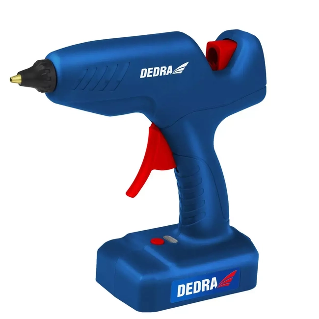 DEDRA DED7558 HOT GLUE GUN 60W 11.2MM, 12V CORDLESS