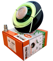 GŁOWICA DO KOS ŻYŁKOWA OLEO-MAC LOAD&GO 130mm x 3mm EXTRALIFE M10x1.25 LHF z metalowym pokrętłem EFCO 63129015 - OFICJALNY DYSTRYBUTOR - AUTORYZOWANY DEALER OLEO MAC